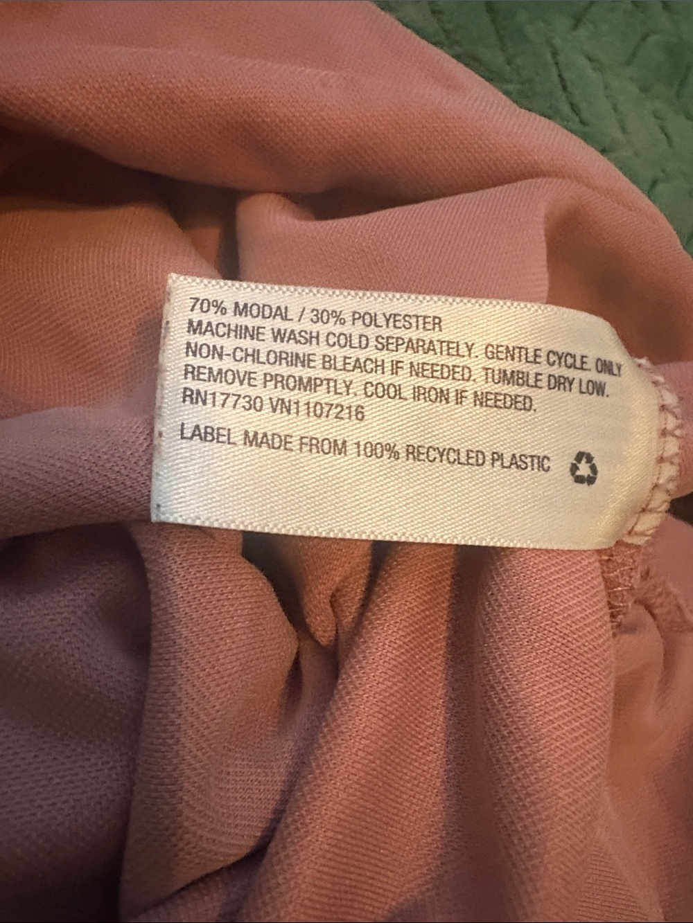 A New Day Basic Short Sleeve Tee Mauve XL - Picture 5 of 5